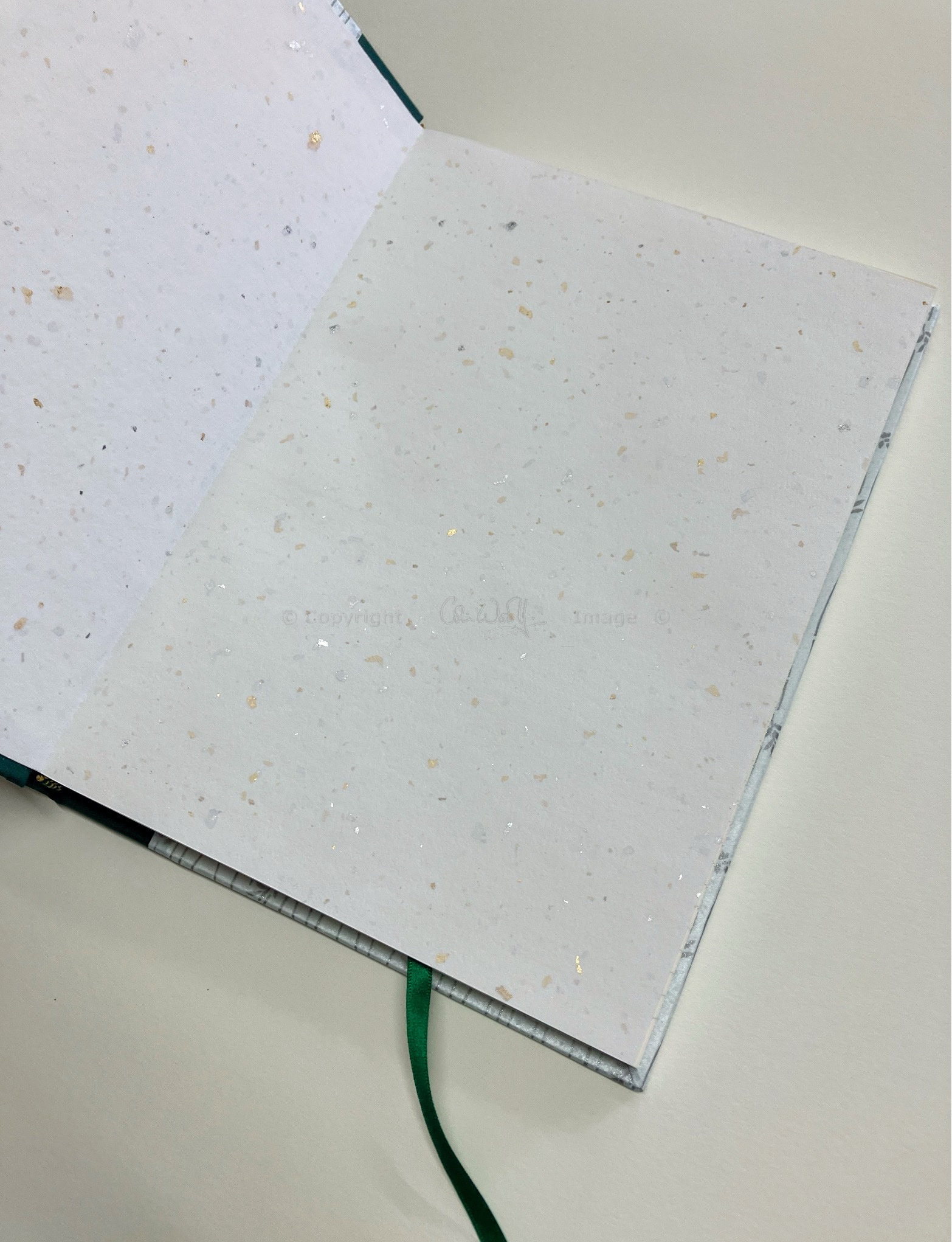 'Silver Bamboo' Journal / Notebook - lined pages - Image 4