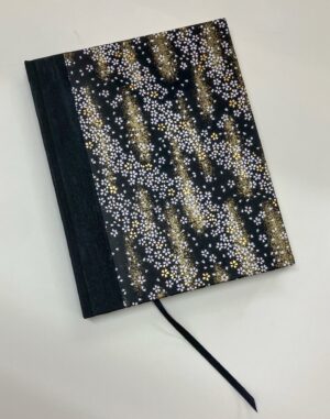 'Black & Gold' Journal / Notebook - lined pages