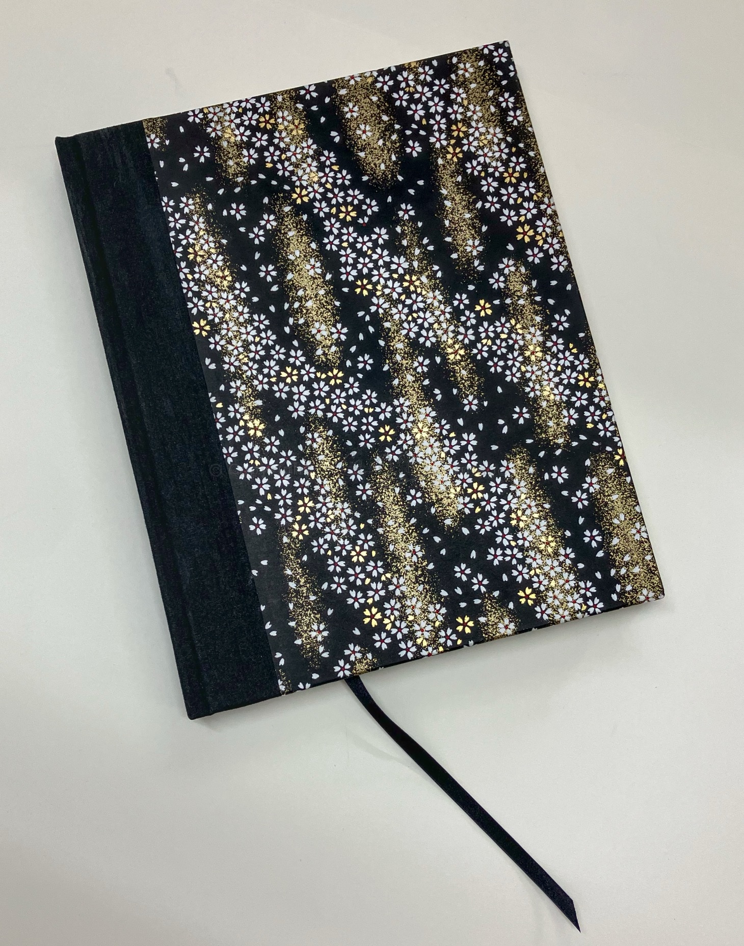 'Black & Gold' Journal / Notebook - lined pages