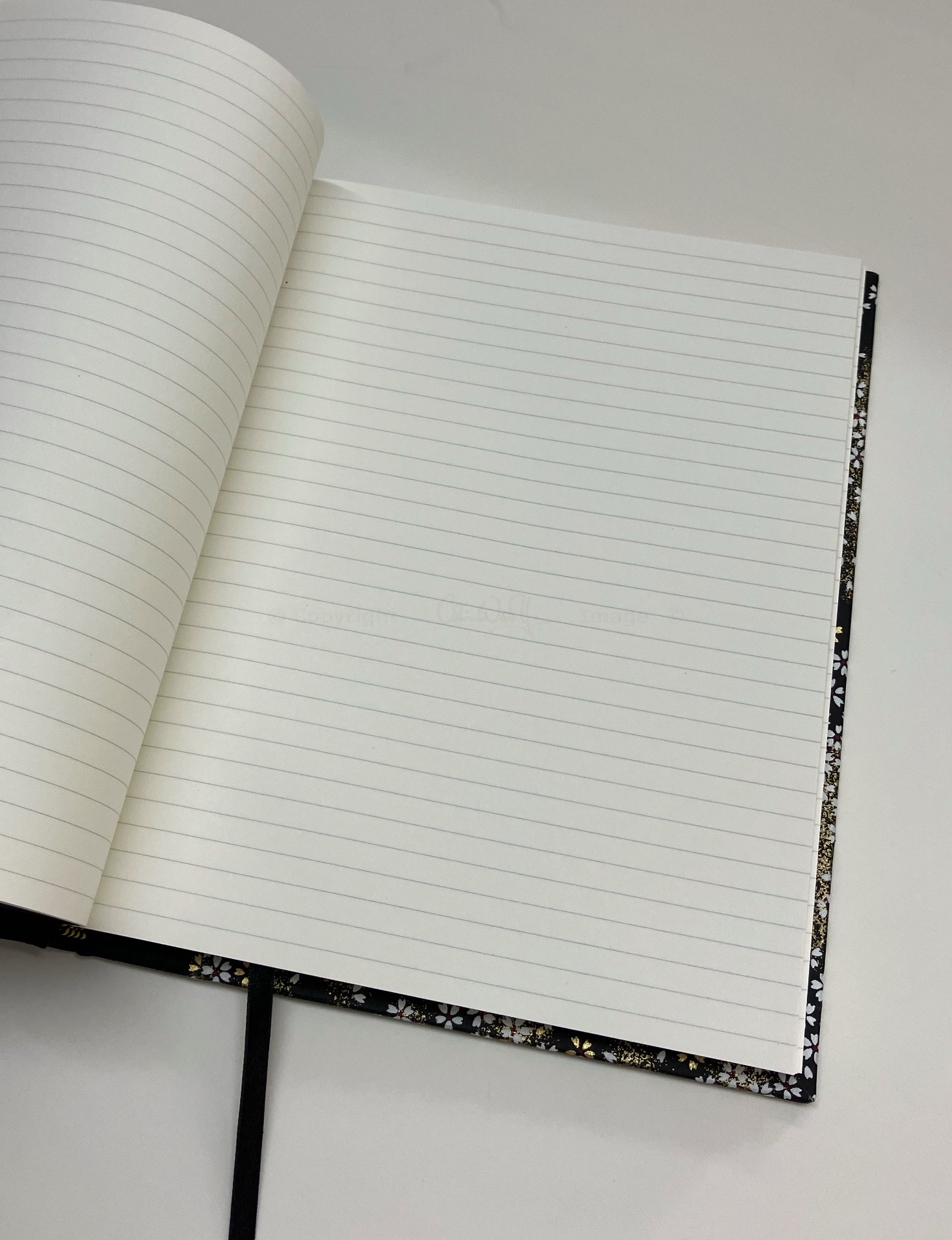 'Black & Gold' Journal / Notebook - lined pages - Image 3