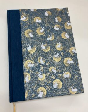 'Blue Rabbit Moon' Journal / Notebook - lined pages
