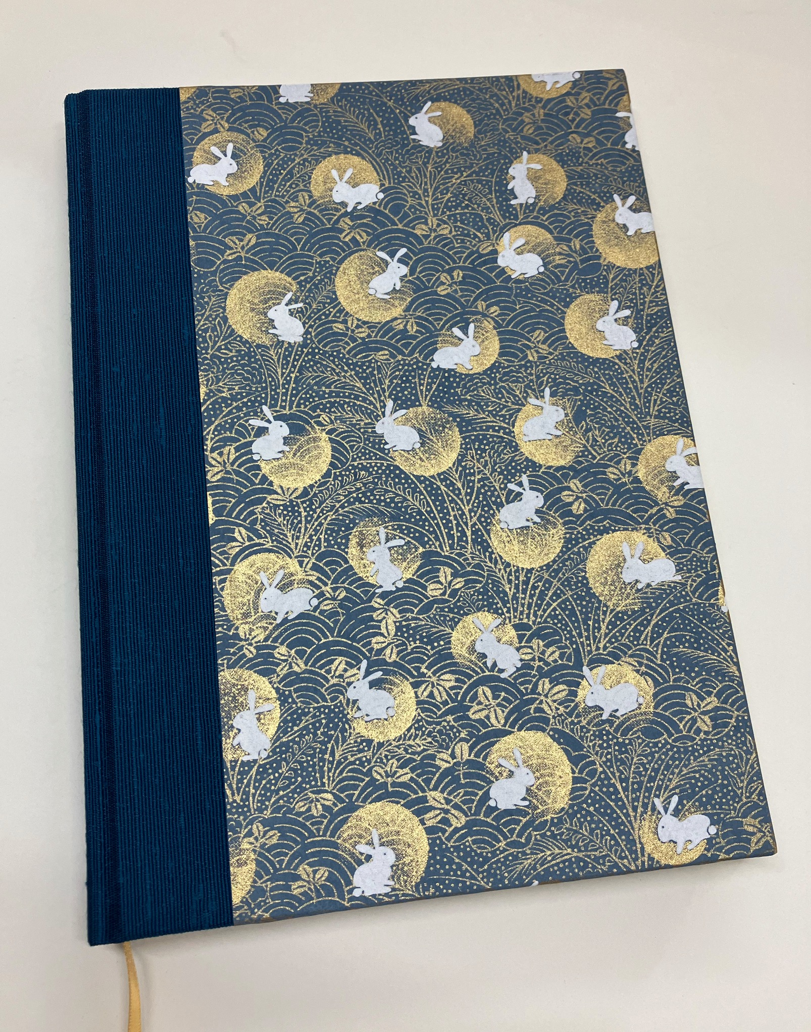 'Blue Rabbit Moon' Journal / Notebook - lined pages