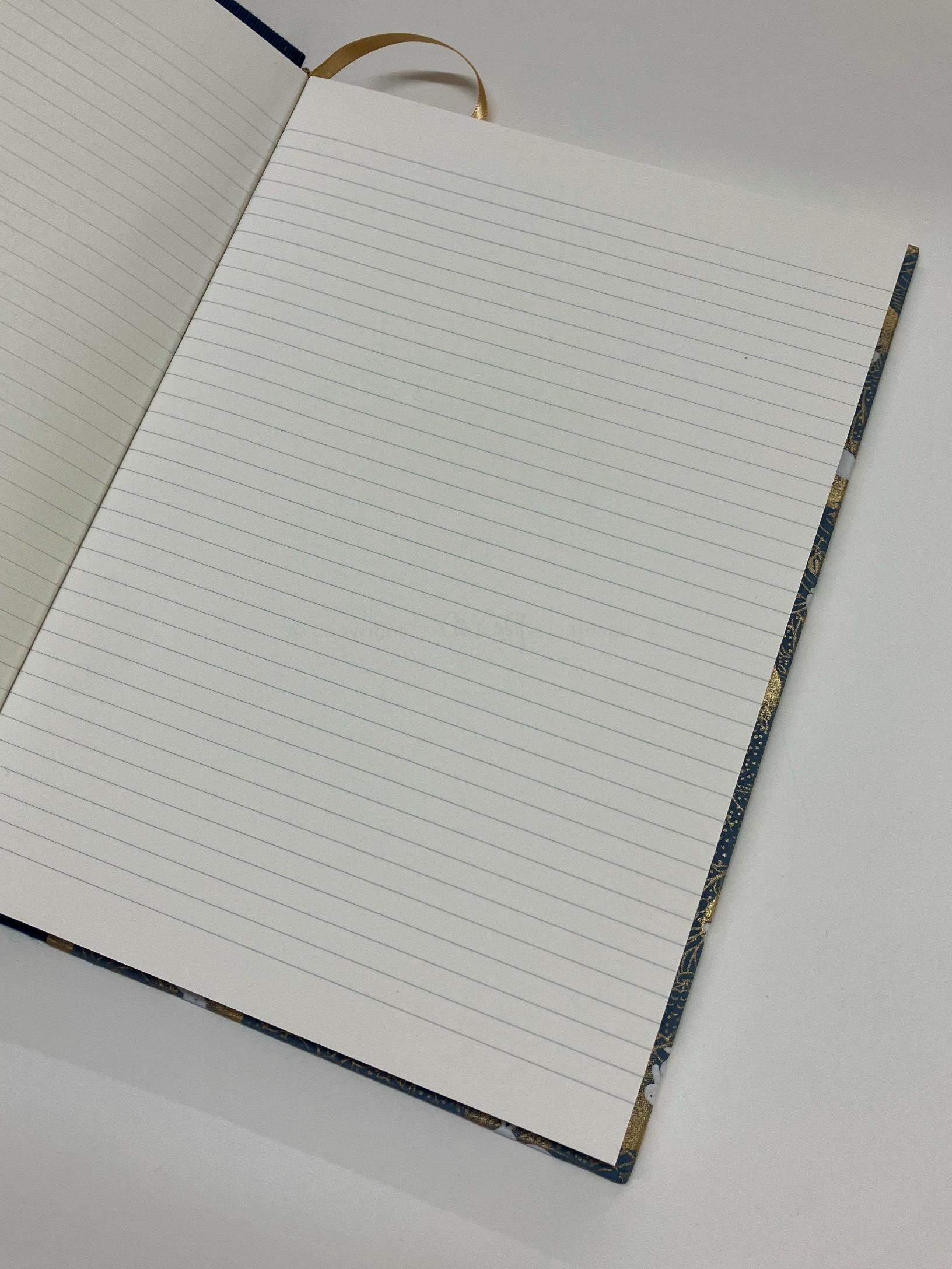 'Blue Rabbit Moon' Journal / Notebook - lined pages - Image 3