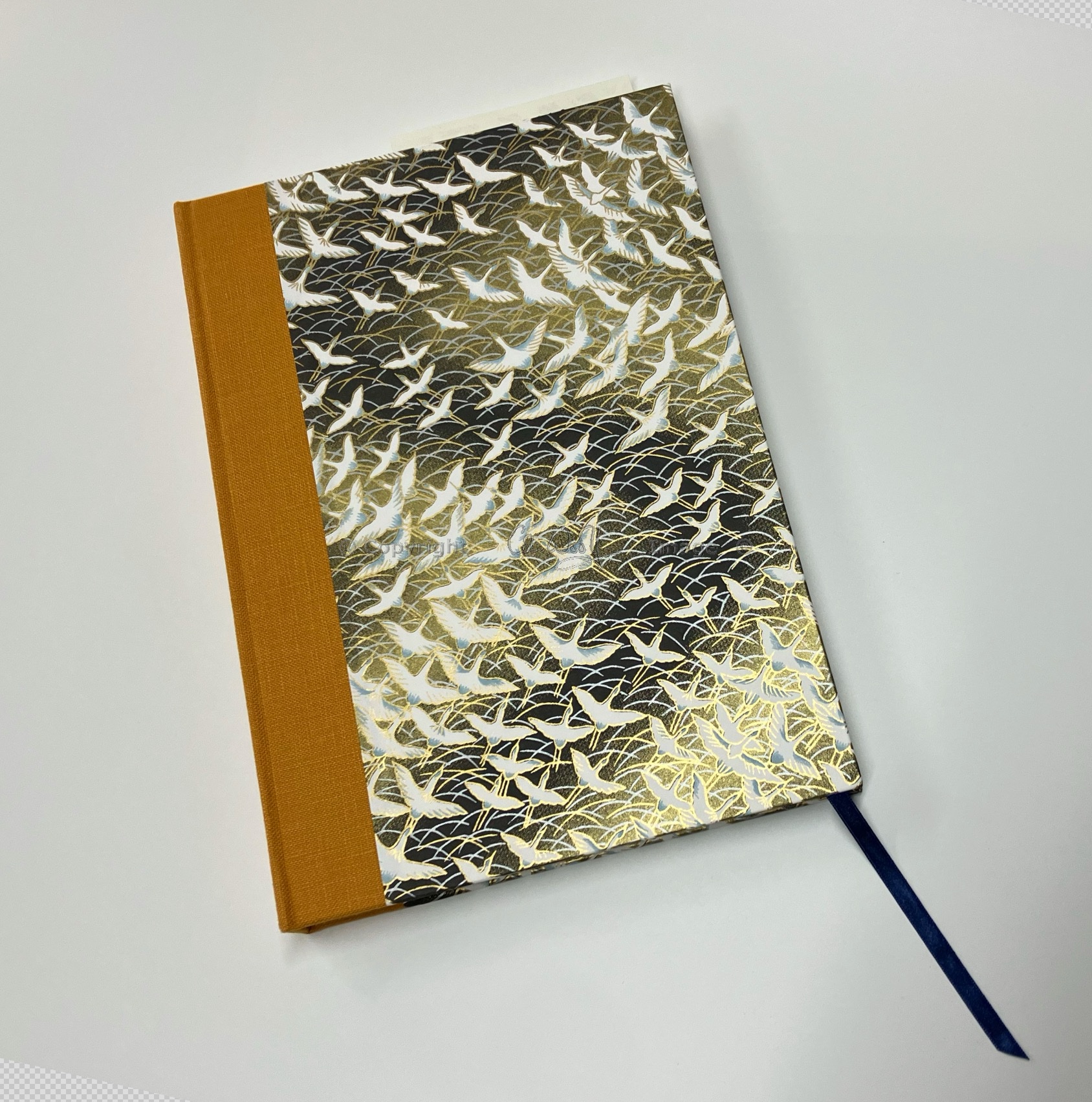 'Yellow Cranes' Journal / Notebook - lined pages