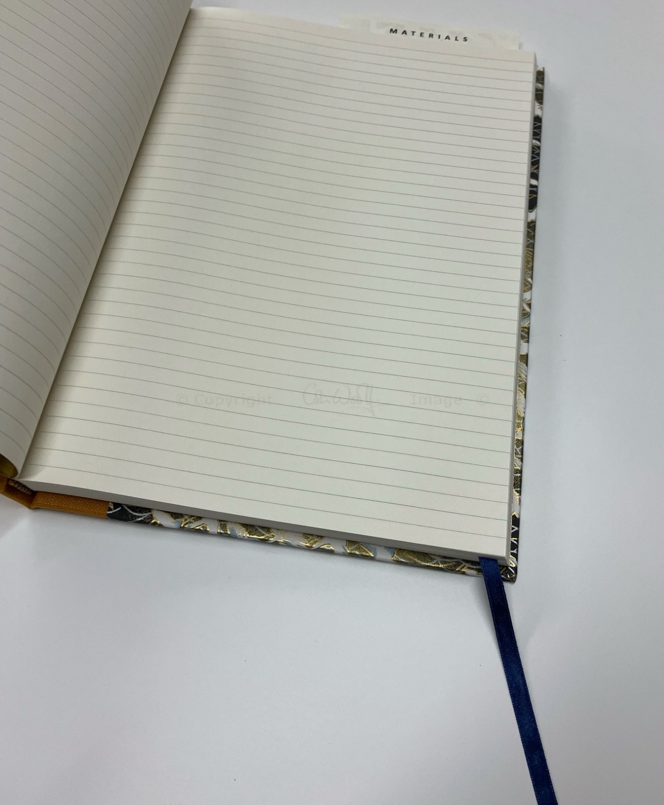 'Yellow Cranes' Journal / Notebook - lined pages - Image 3