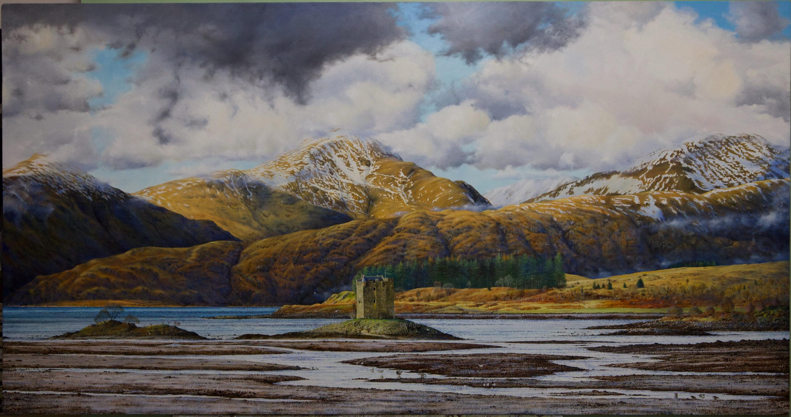'Castle Stalker' - the second castle painting
